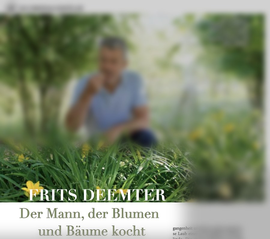Vorschau: Frits Deemter – Der Mann, der Blumen und Bäume kocht