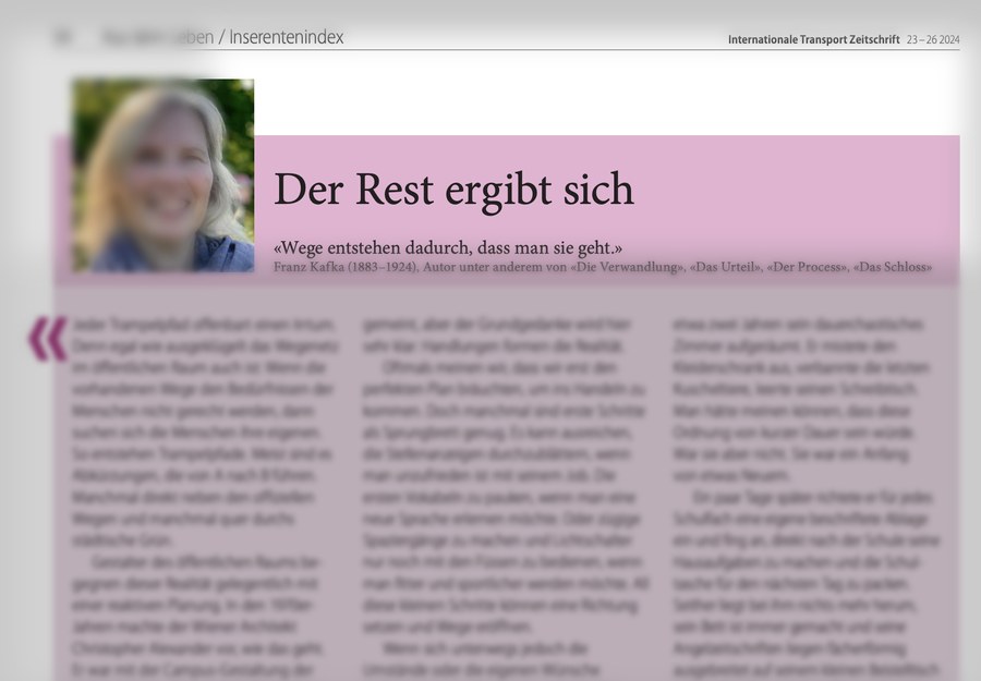 Vorschau: Der Rest ergibt sich